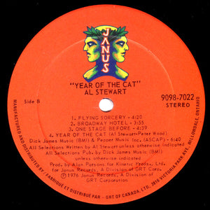 Al Stewart - Year Of The Cat - 1976