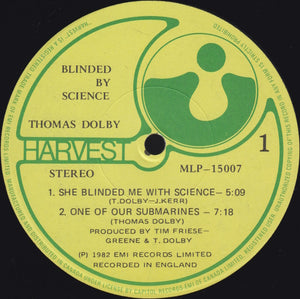 Thomas Dolby - Blinded By Science - 1983