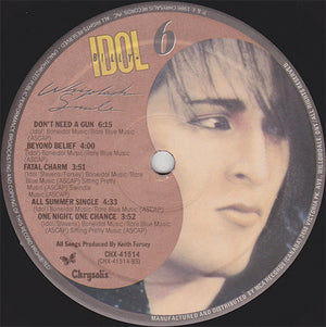 Billy Idol - Whiplash Smile