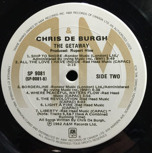 Chris de Burgh - The Getaway - 1982