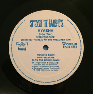 Siouxsie & The Banshees - Hyaena - 1984