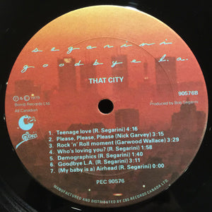 Bob Segarini - Goodbye L.A.