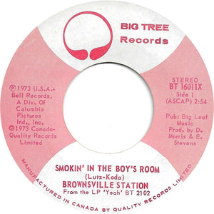 Brownsville Station - Smokin' In The Boy's Room - 1973