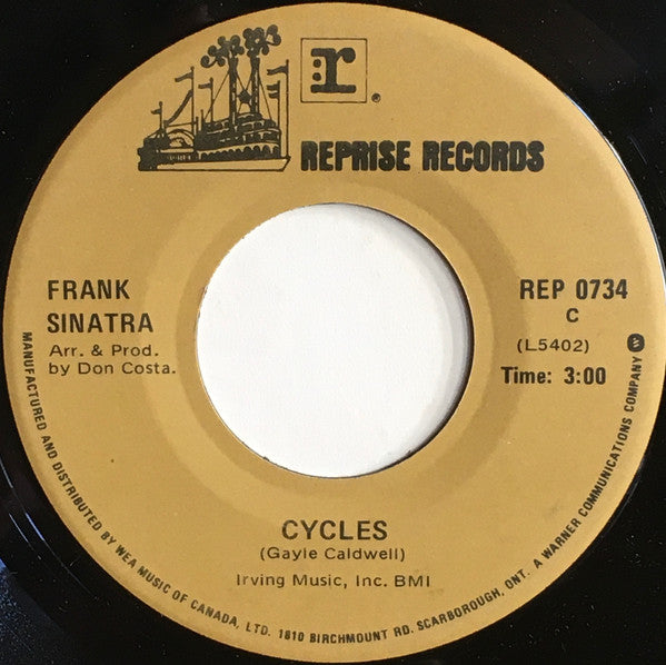 Frank Sinatra - My Way / Cycles -