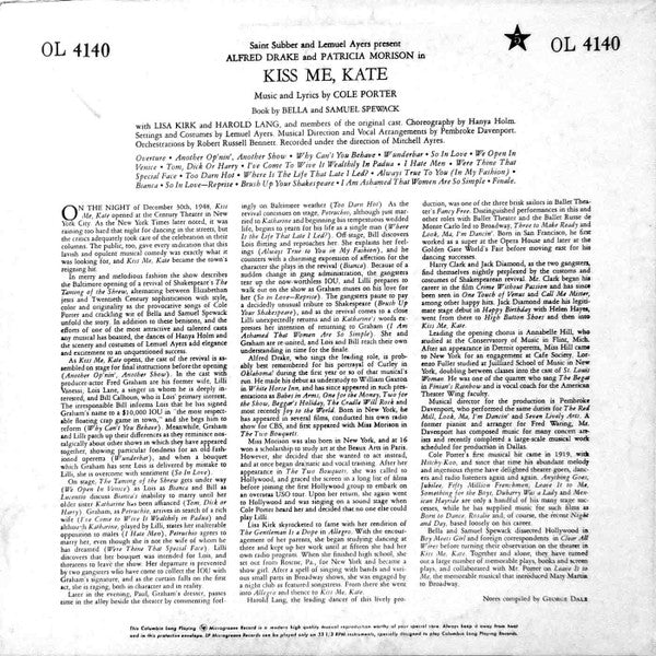 Cole Porter - Kiss Me, Kate