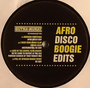 Guynamukat - Afro Disco Boogie Edits Volume Four - 2011