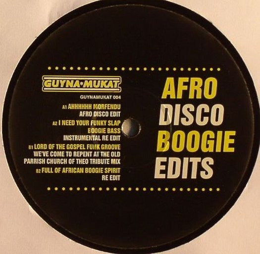 Guynamukat - Afro Disco Boogie Edits Volume Four - 2011
