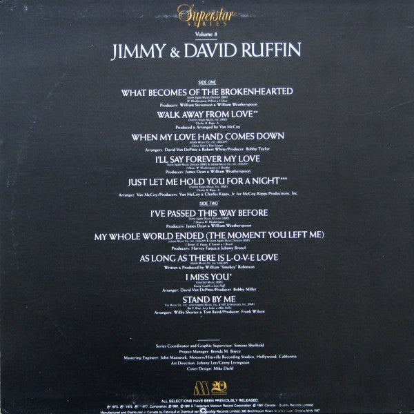 The Ruffin Brothers - Jimmy & David Ruffin
