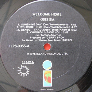 Osibisa - Welcome Home - 1976