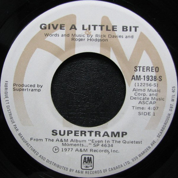 Supertramp - Give A Little Bit - 1977