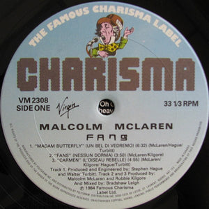 Malcolm McLaren - Fans - 1984