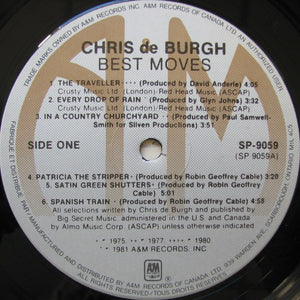 Chris de Burgh - Best Moves - 1981