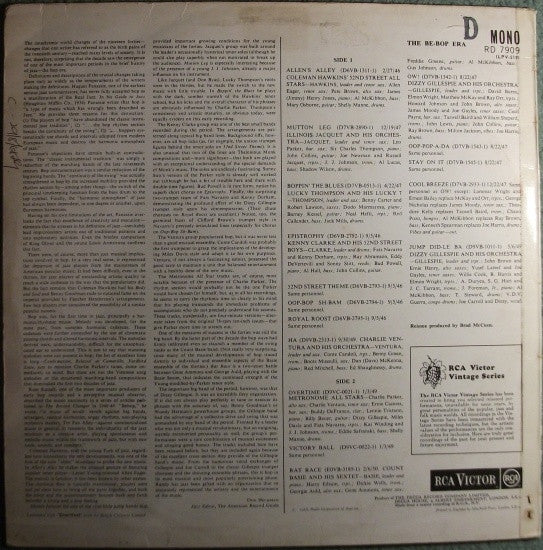 Various - The Be-Bop Era