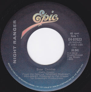 Night Ranger - Sister Christian - 1983
