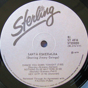 Santa Esmeralda Starring Jimmy Goings - The House Of The Rising Sun - 1978