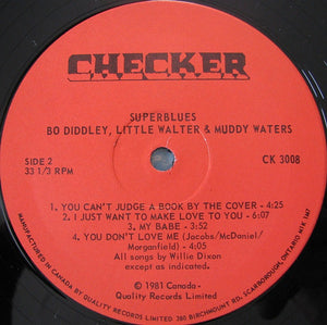 Bo Diddley, Little Walter & Muddy Waters - Super Blues - 1981