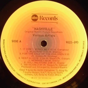 Various - Nashville - Original Motion Picture Soundtrack