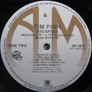 Tim Finn - Escapade
