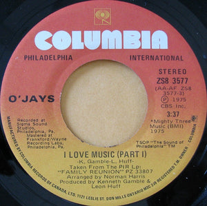 The O'Jays - I Love Music