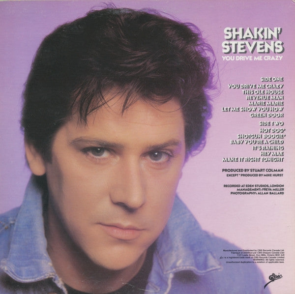 Shakin' Stevens - You Drive Me Crazy - 1982