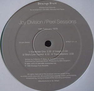 Joy Division - Peel Sessions