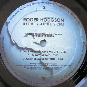 Roger Hodgson - In The Eye Of The Storm