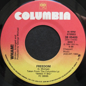 Wham! - Freedom - 1984