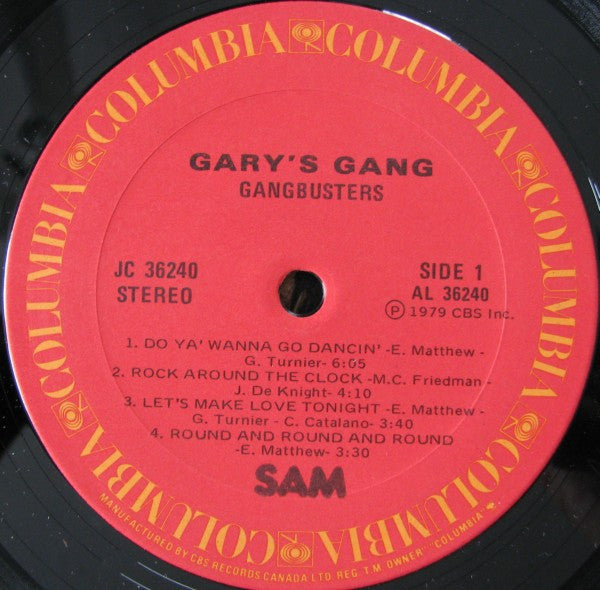 Gary's Gang - Gangbusters