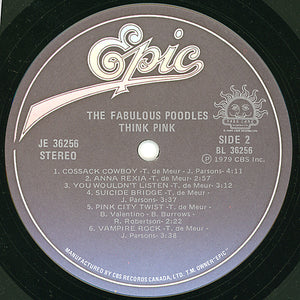 Fabulous Poodles - Think Pink - 1979