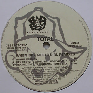 Total - Do You Think About Us & When Boy Meets Girl (Remixes) - 1996