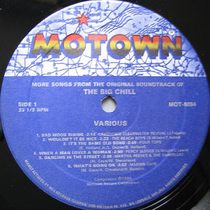 Various - More Songs From The Original Soundtrack Of The Big Chill - 1984