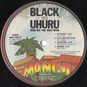 Black Uhuru - Red - 1981