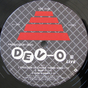 Devo - Dev-O Live - 1981