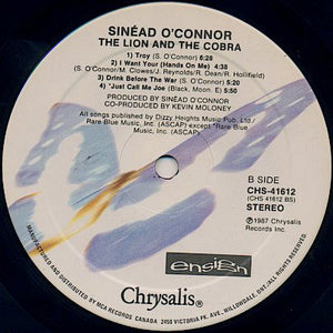 Sinéad O'Connor - The Lion And The Cobra - 1987