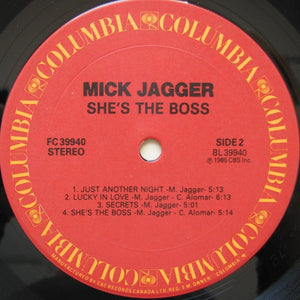 Mick Jagger - She's The Boss - 1985