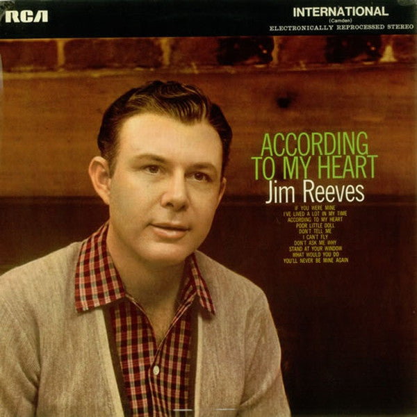 Jim Reeves - According To My Heart - 1969