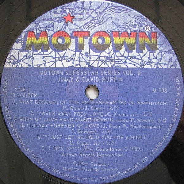 The Ruffin Brothers - Jimmy & David Ruffin