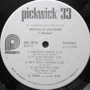 Mahalia Jackson - I Believe - 1974