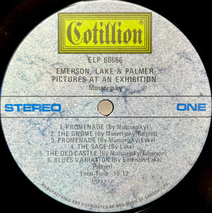 Emerson, Lake & Palmer - Pictures At An Exhibition Vinyl Record
