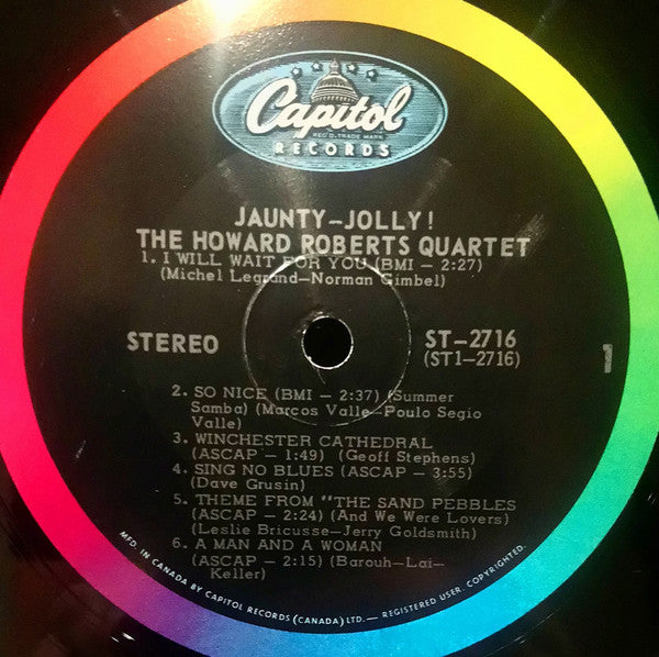 The Howard Roberts Quartet - Jaunty-Jolly!