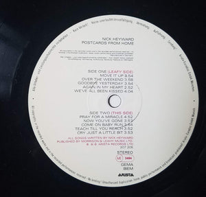 Nick Heyward - Postcards From Home - 1986