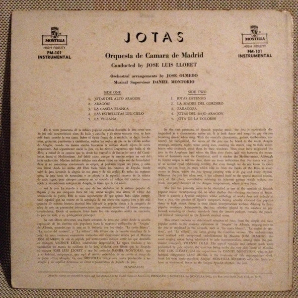 José Luis Lloret - Jotas