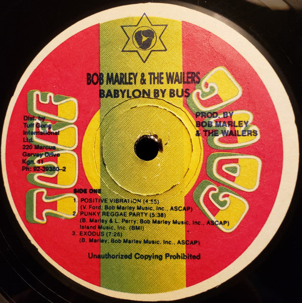 Bob Marley & The Wailers - Babylon By Bus