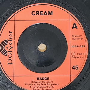 Cream (2) - Badge