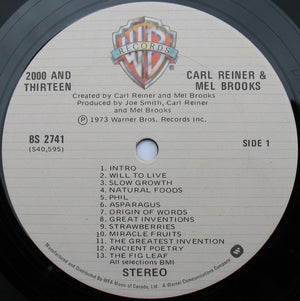 Carl Reiner & Mel Brooks - 2000 And Thirteen