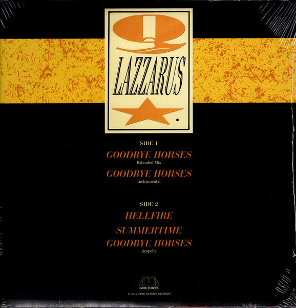 Q. Lazzarus - Goodbye Horses