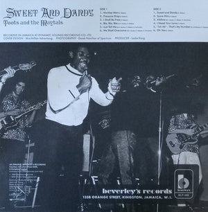 Toots & The Maytals - Sweet And Dandy Vinyl Record