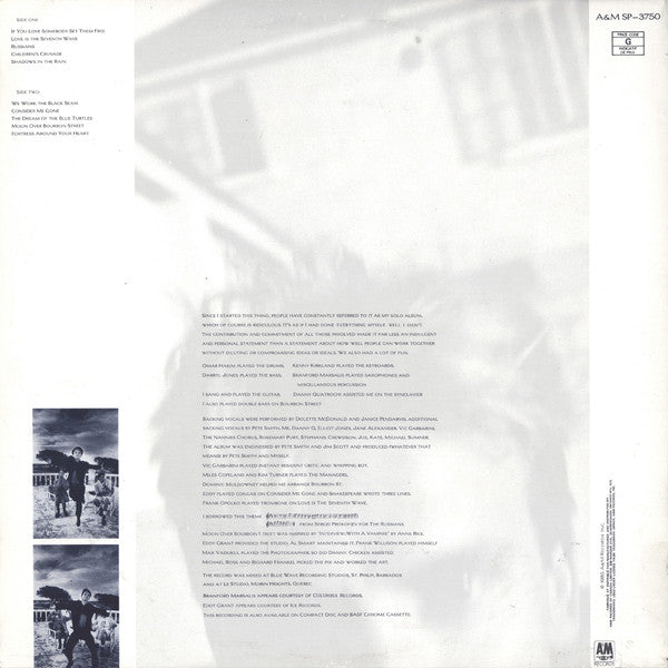 Sting - The Dream Of The Blue Turtles