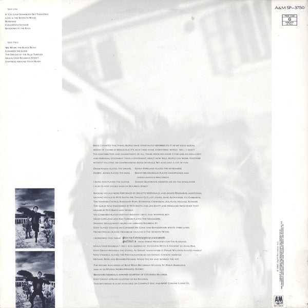 Sting - The Dream Of The Blue Turtles - 1985