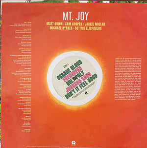 Mt. Joy - Orange Blood Vinyl Record